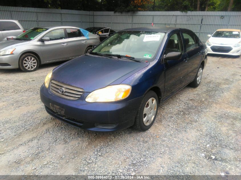 2004 Toyota Corolla Ce VIN: JTDBR32E042035804 Lot: 39984013