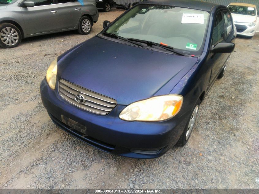 2004 Toyota Corolla Ce VIN: JTDBR32E042035804 Lot: 39984013