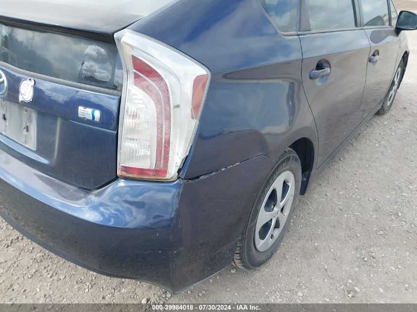 2012 Toyota Prius Three VIN: JTDKN3DU9C1540051 Lot: 39984018