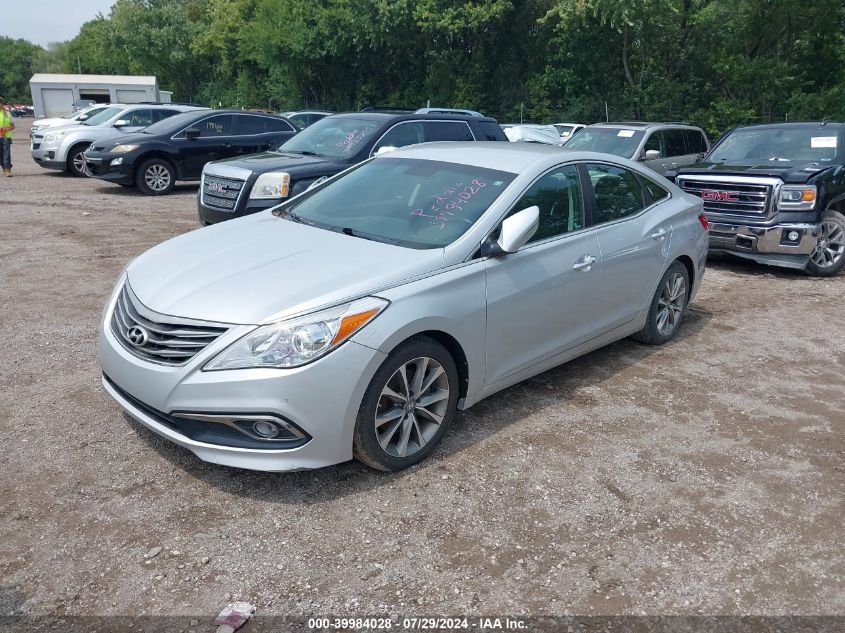 2015 Hyundai Azera VIN: KMHFG4JG9FA472401 Lot: 39984028