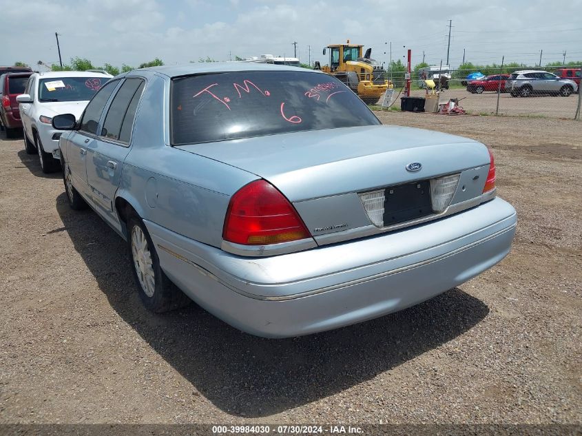 2003 Ford Crown Victoria Lx VIN: 2FAFP74W73X196124 Lot: 39984030