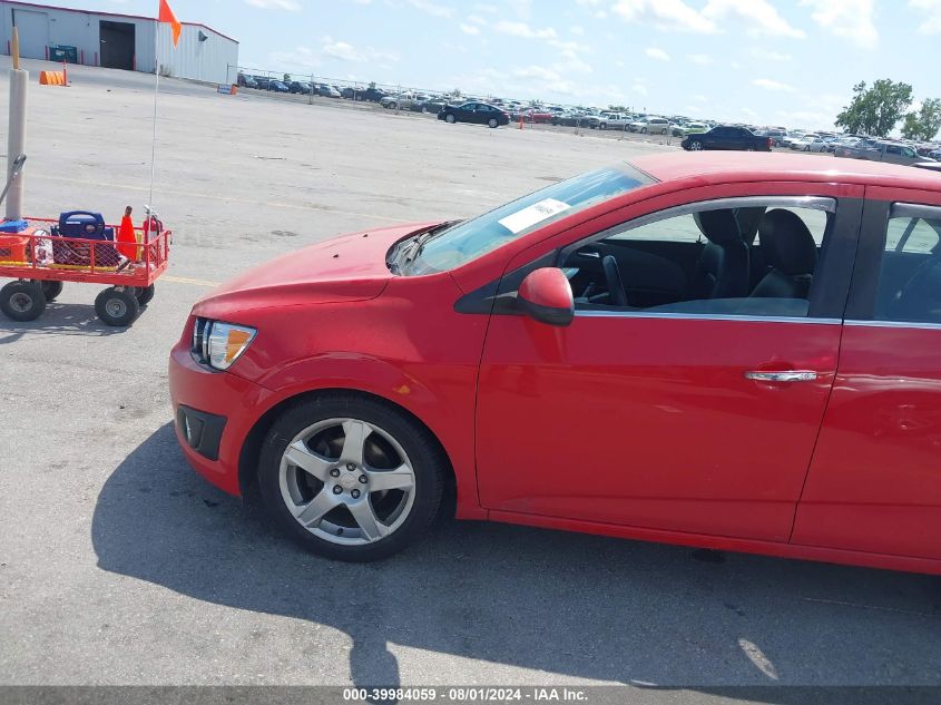 2013 Chevrolet Sonic Ltz VIN: 1G1JE5SBOD4109888 Lot: 39984059