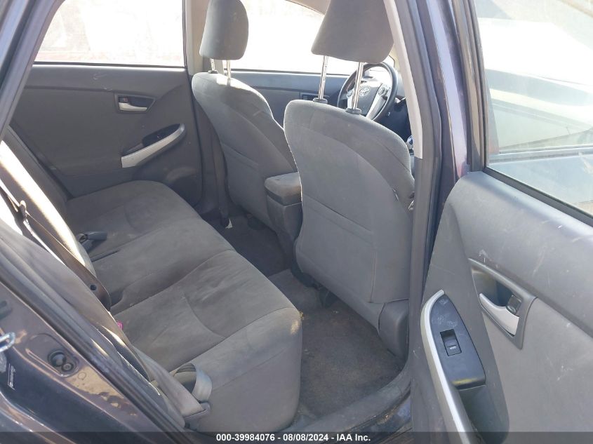 2011 Toyota Prius Two VIN: JTDKN3DU6B1455005 Lot: 39984076