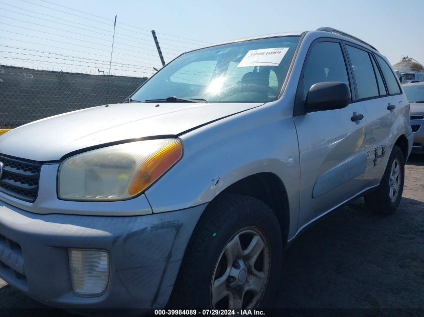 2001 Toyota Rav4 VIN: JTEGH20V110038820 Lot: 39984089