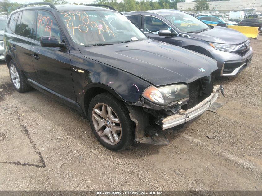 2006 BMW X3 3.0I VIN: WBXPA93476WD32088 Lot: 39984092