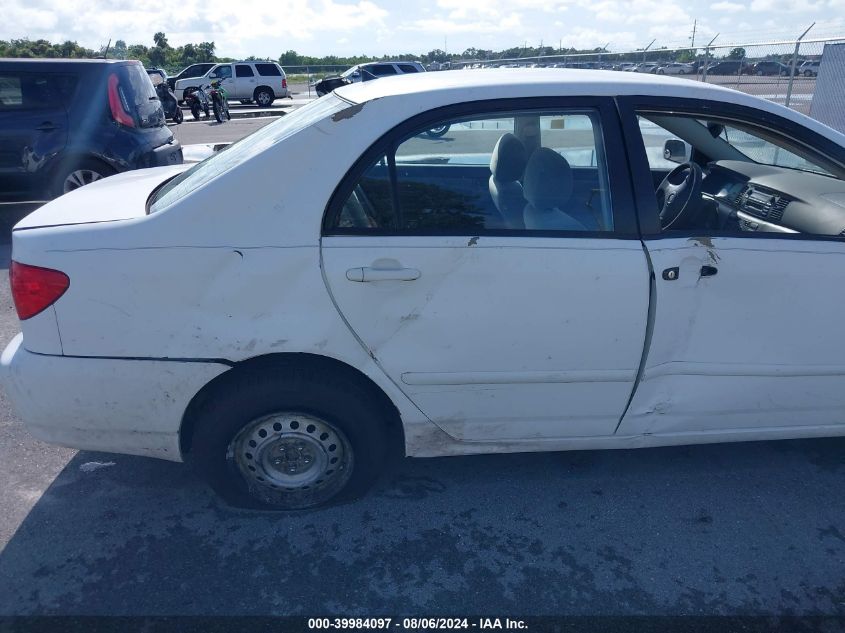 2004 Toyota Corolla Le VIN: 2T1BR32E14C269743 Lot: 39984097