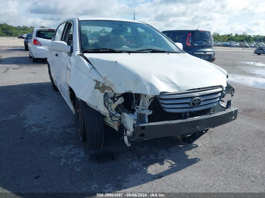 2004 Toyota Corolla Le VIN: 2T1BR32E14C269743 Lot: 39984097