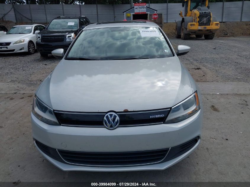 3VW637AJ1DM274955 | 2013 VOLKSWAGEN JETTA HYBRID