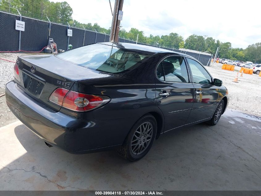 JTHBA30G445046619 | 2004 LEXUS ES 330