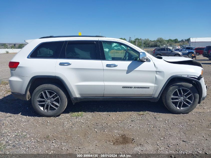 2017 Jeep Grand Cherokee Limited 4X4 VIN: 1C4RJFBGXHC694269 Lot: 39984135