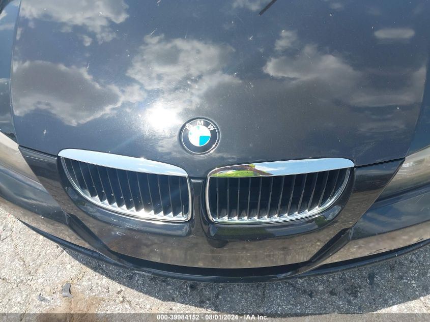 2008 BMW 328I VIN: WBAVA33508KX86911 Lot: 39984152