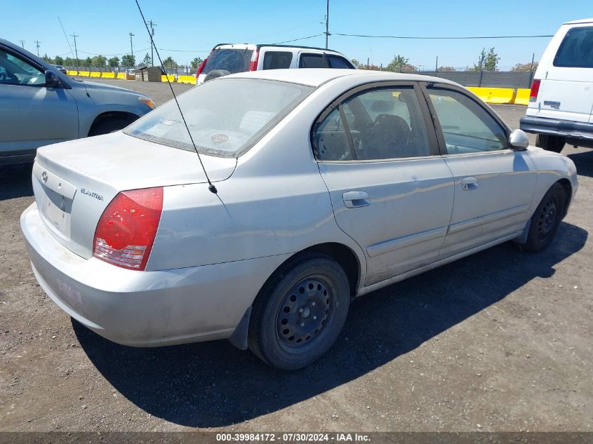 2005 Hyundai Elantra Gls/Gt VIN: KMHDN46D75U990371 Lot: 39984172