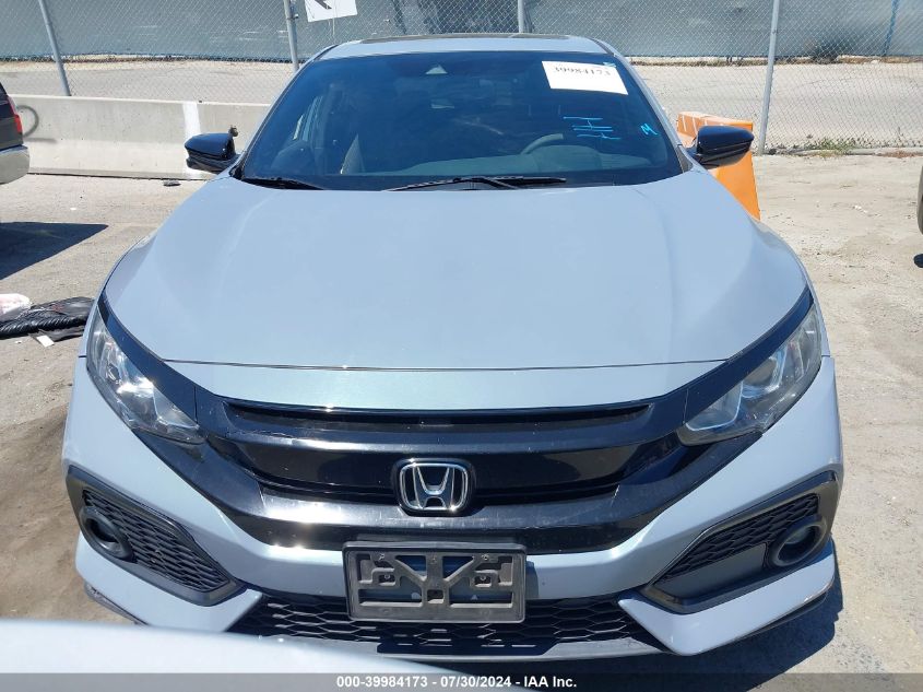 2019 Honda Civic Ex VIN: SHHFK7H65KU408647 Lot: 39984173