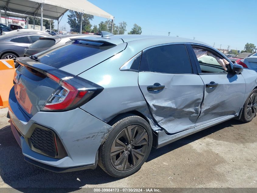 2019 Honda Civic Ex VIN: SHHFK7H65KU408647 Lot: 39984173