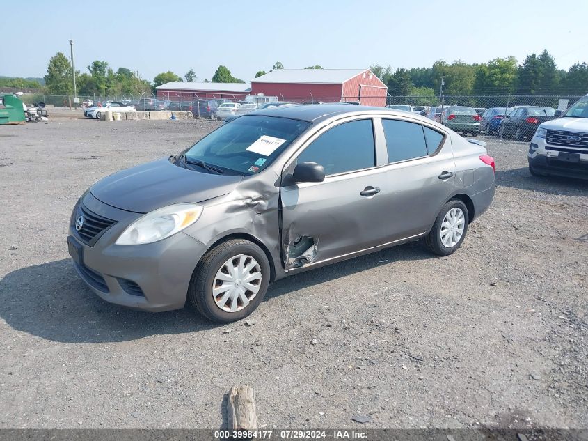 2014 Nissan Versa S/S Plus/Sv/Sl VIN: 3N1CN7AP2EL815591 Lot: 39984177