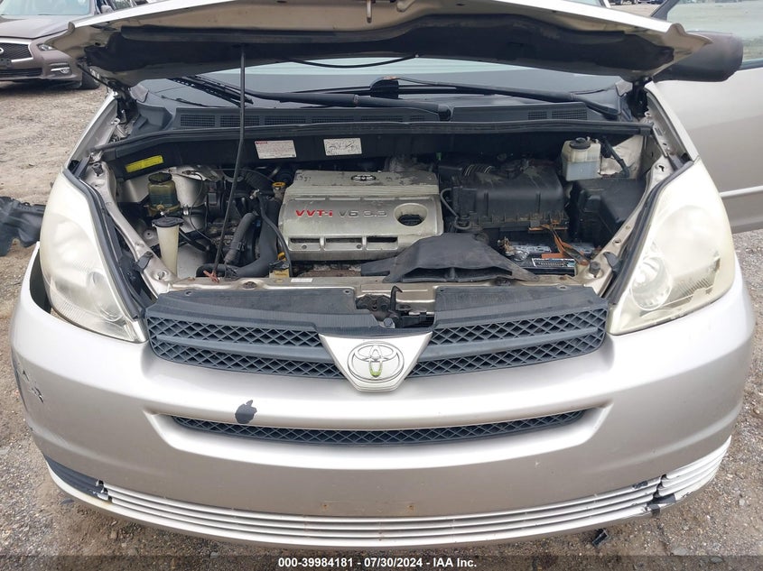 2005 Toyota Sienna Le VIN: 5TDZA23C65S272109 Lot: 39984181