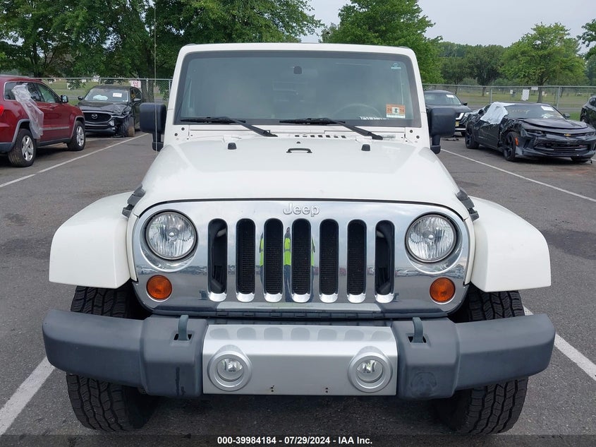 2010 Jeep Wrangler Sahara VIN: 1J4GA5D1XAL191707 Lot: 39984184