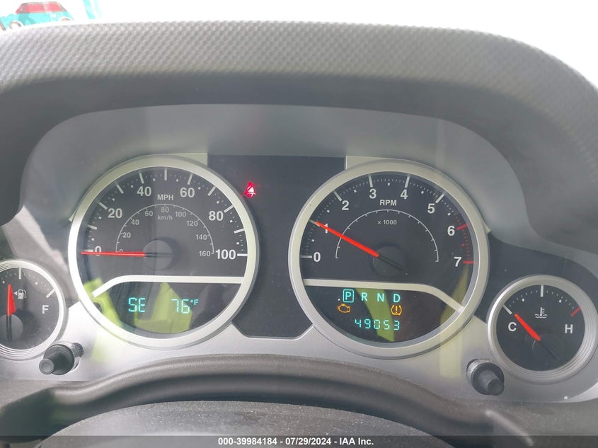 2010 Jeep Wrangler Sahara VIN: 1J4GA5D1XAL191707 Lot: 39984184