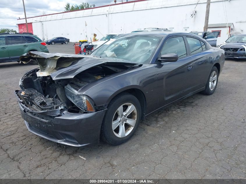 VIN 2C3CDXBG5DH639534 2013 Dodge Charger, SE no.2