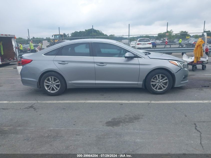 2016 Hyundai Sonata Se VIN: 5NPE24AF7GH310850 Lot: 39984204