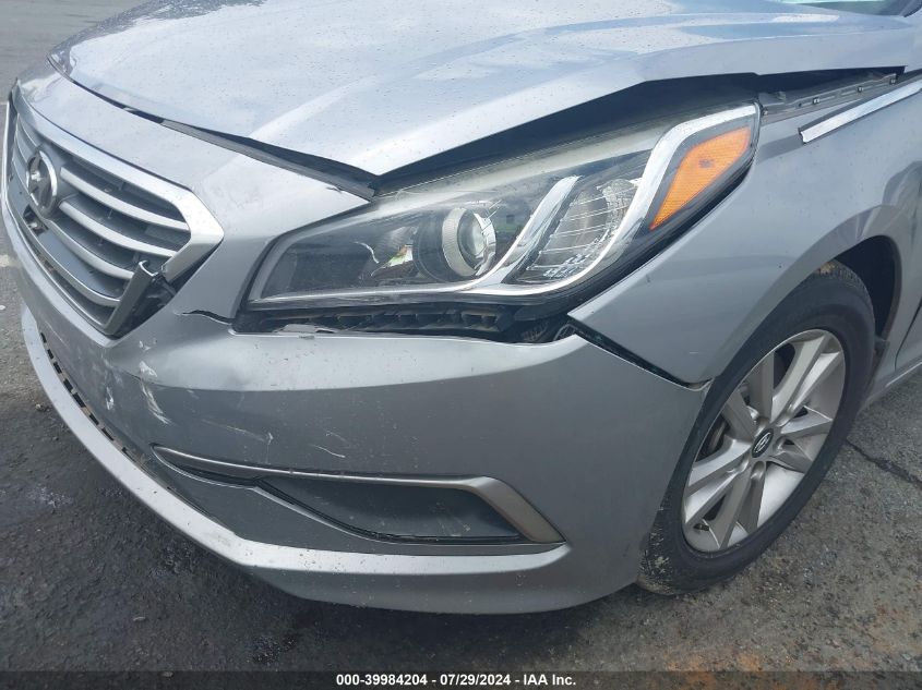 2016 Hyundai Sonata Se VIN: 5NPE24AF7GH310850 Lot: 39984204