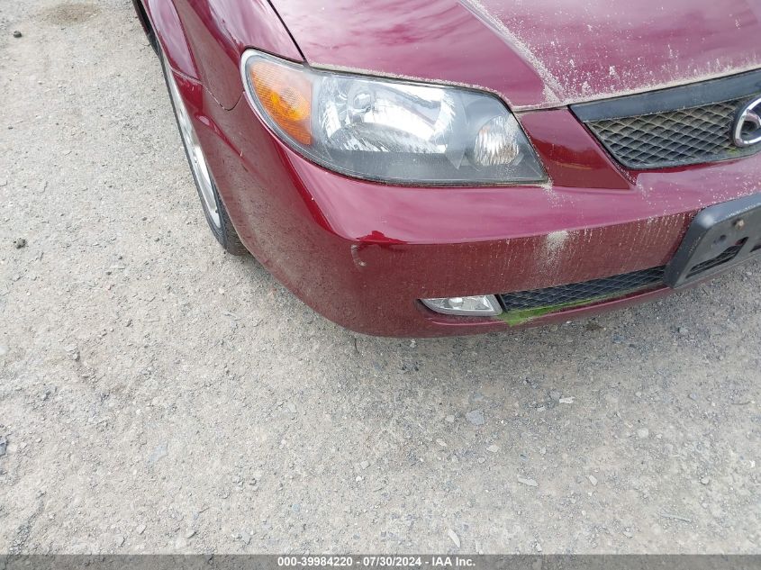 2003 Mazda Protege Dx/Es/Lx VIN: JM1BJ225631140966 Lot: 39984220