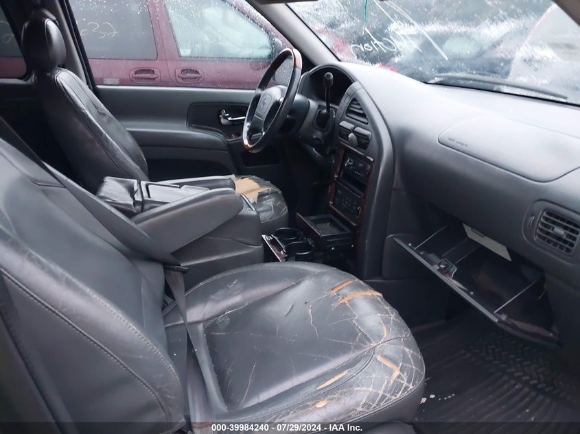 2002 Nissan Quest Gle VIN: 4N2ZN17T22D813427 Lot: 39984240