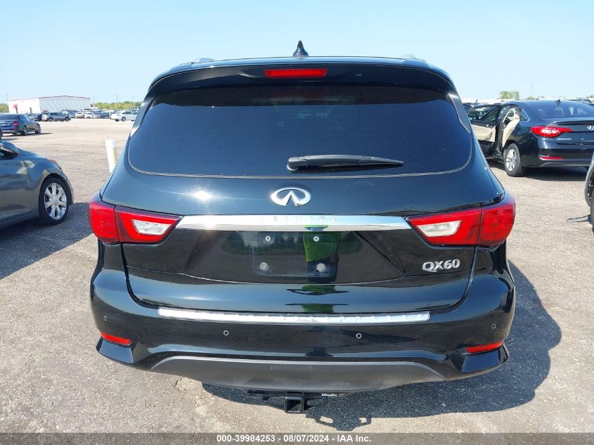 2017 Infiniti Qx60 VIN: 5N1DL0MN5HC560276 Lot: 39984253