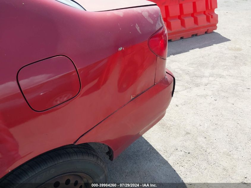 2004 Toyota Corolla Ce VIN: 1NXBR32E54Z205509 Lot: 39984260