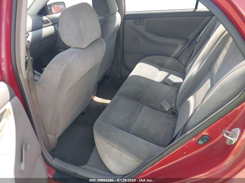 2004 Toyota Corolla Ce VIN: 1NXBR32E54Z205509 Lot: 39984260