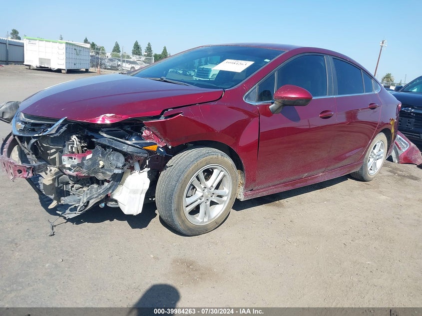 2016 CHEVROLET CRUZE LT - 1G1BE5SM1G7304956