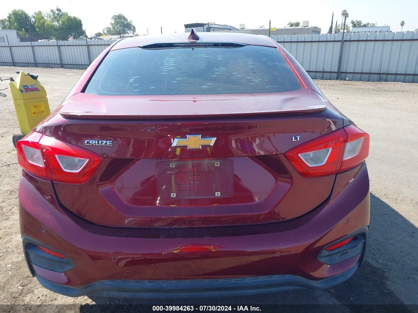 2016 CHEVROLET CRUZE LT - 1G1BE5SM1G7304956