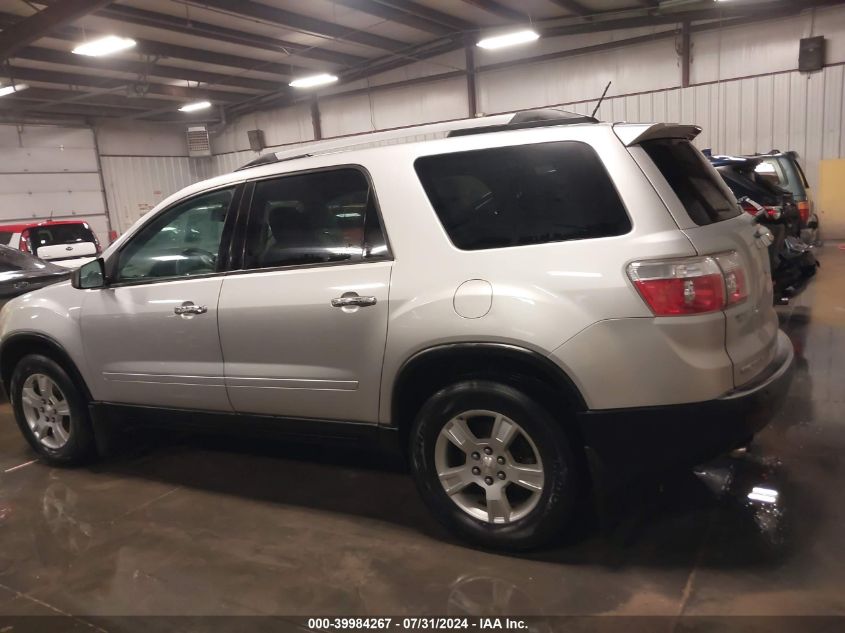 1GKKVPED2CJ245657 2012 GMC Acadia Sle