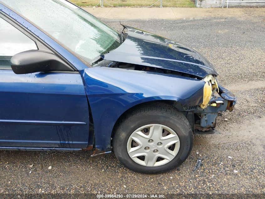 2003 Honda Civic Lx VIN: 1HGES16513L023316 Lot: 39984293