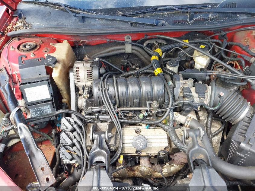 2003 Chevrolet Impala Ls VIN: 2G1WH52K239231015 Lot: 39984314