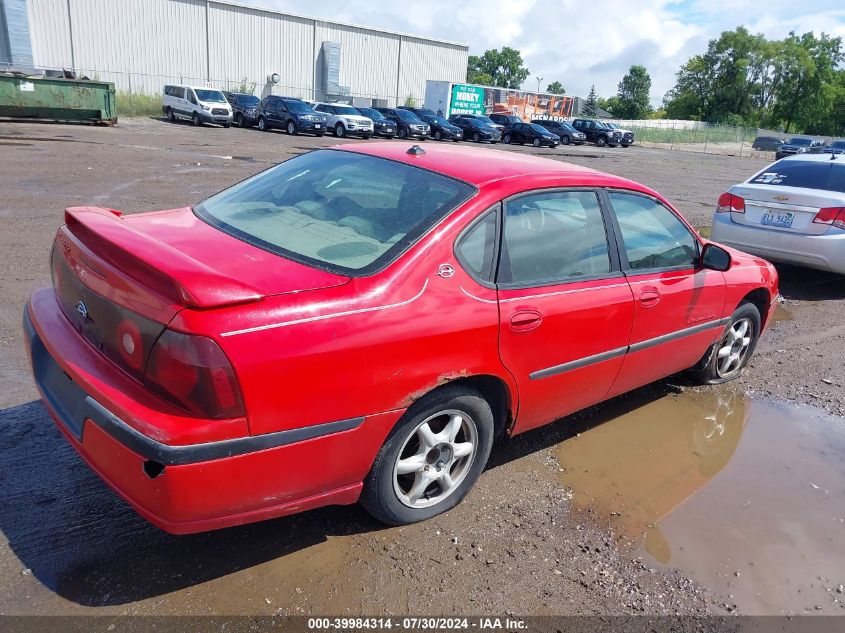 2003 Chevrolet Impala Ls VIN: 2G1WH52K239231015 Lot: 39984314