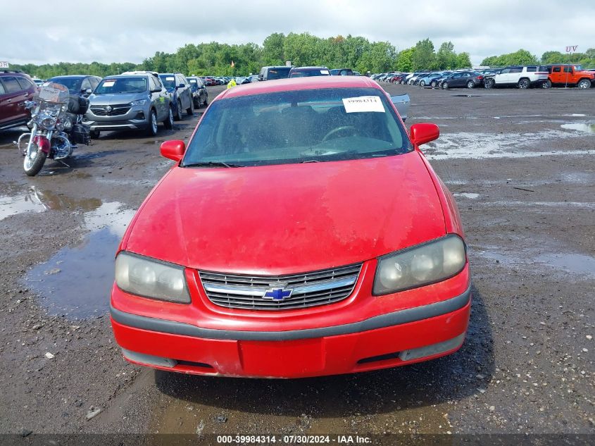 2003 Chevrolet Impala Ls VIN: 2G1WH52K239231015 Lot: 39984314