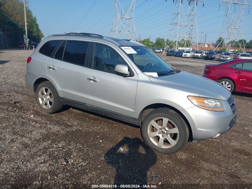 2009 Hyundai Santa Fe Limited VIN: 5NMSH73E09H311961 Lot: 39984316