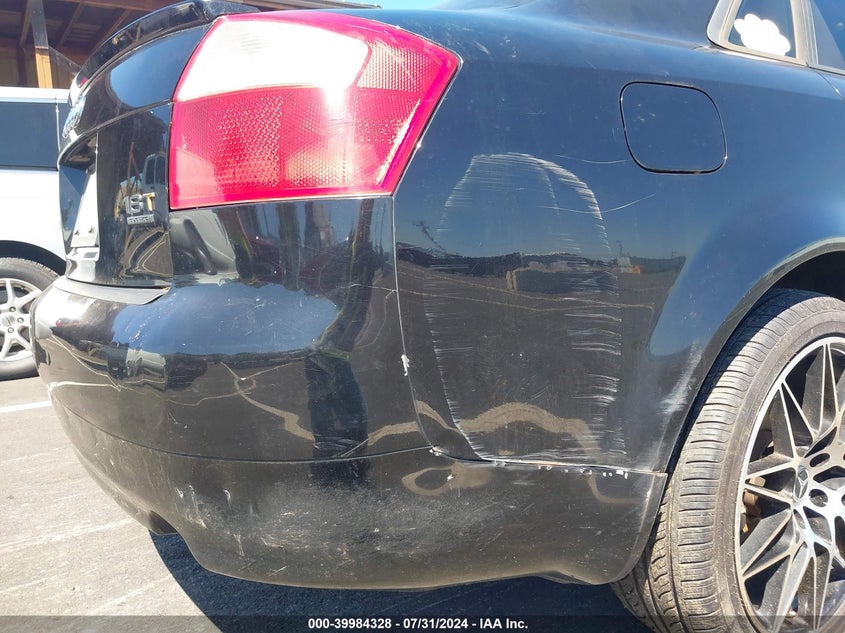 2005 Audi A4 1.8T Special Edition VIN: WAULC68E55A098044 Lot: 39984328