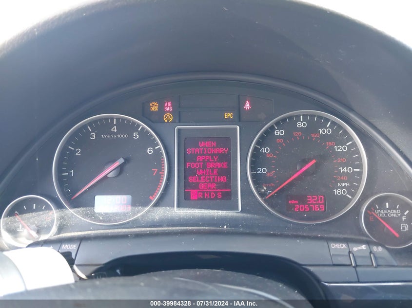 2005 Audi A4 1.8T Special Edition VIN: WAULC68E55A098044 Lot: 39984328