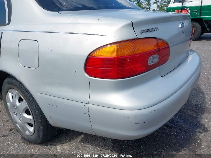 1999 Chevrolet Prizm VIN: 1Y1SK5281XZ401044 Lot: 39984339