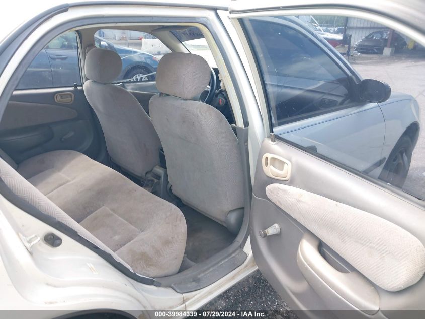 1999 Chevrolet Prizm VIN: 1Y1SK5281XZ401044 Lot: 39984339