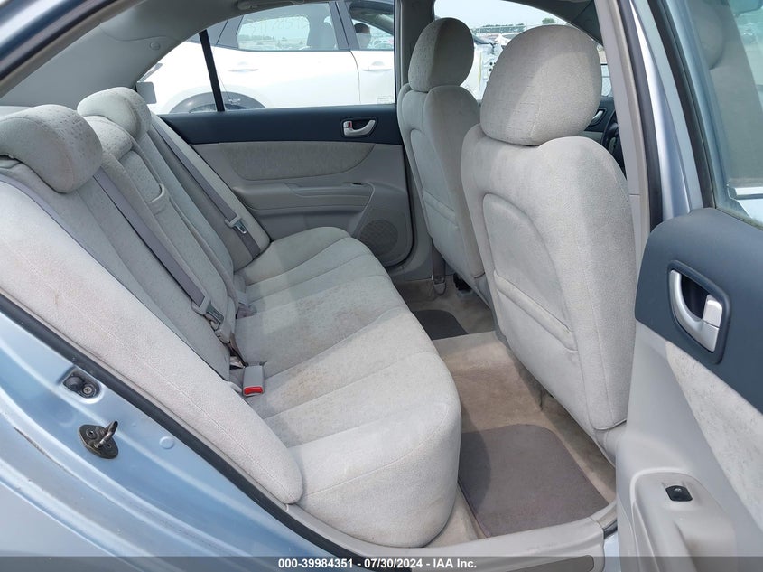 2006 Hyundai Sonata Gls VIN: 5NPEU46C36H112080 Lot: 39984351