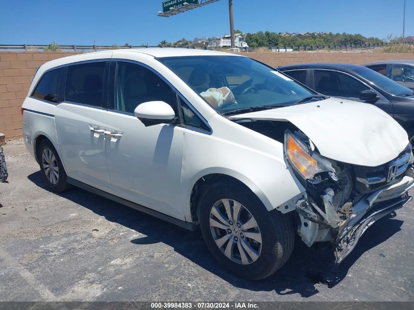 2016 Honda Odyssey Se VIN: 5FNRL5H37GB145347 Lot: 39984383