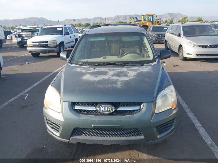 2010 Kia Sportage Lx VIN: KNDKG3A45A7668795 Lot: 39984386