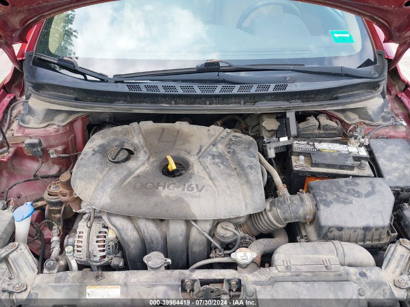 2013 Hyundai Elantra Gls/Limited VIN: 5NPDH4AE2DH190372 Lot: 39984419