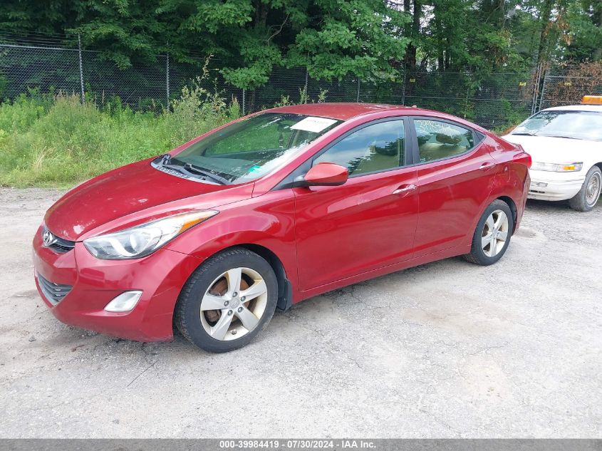 5NPDH4AE2DH190372 | 2013 HYUNDAI ELANTRA