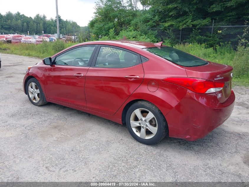 5NPDH4AE2DH190372 | 2013 HYUNDAI ELANTRA