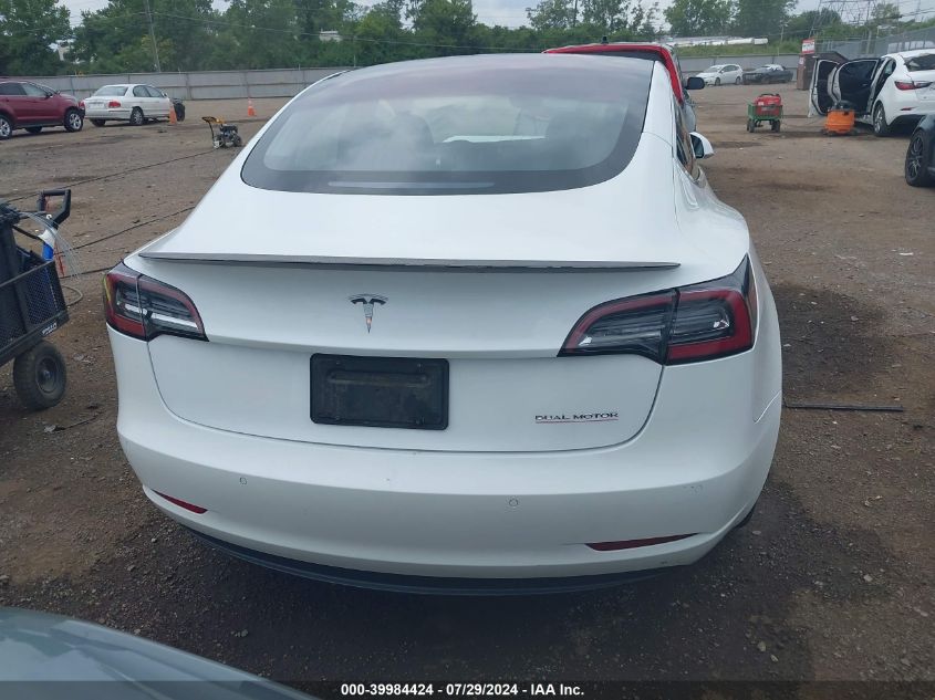 2019 Tesla Model 3 Long Range/Performance VIN: 5YJ3E1EB2KF214037 Lot: 39984424