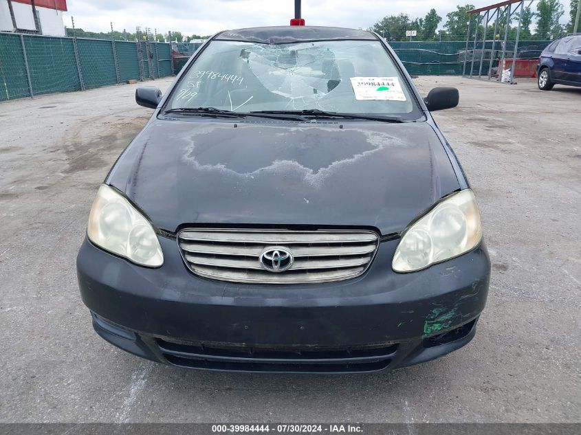 2003 Toyota Corolla Le VIN: JTDBR32E730037687 Lot: 39984444